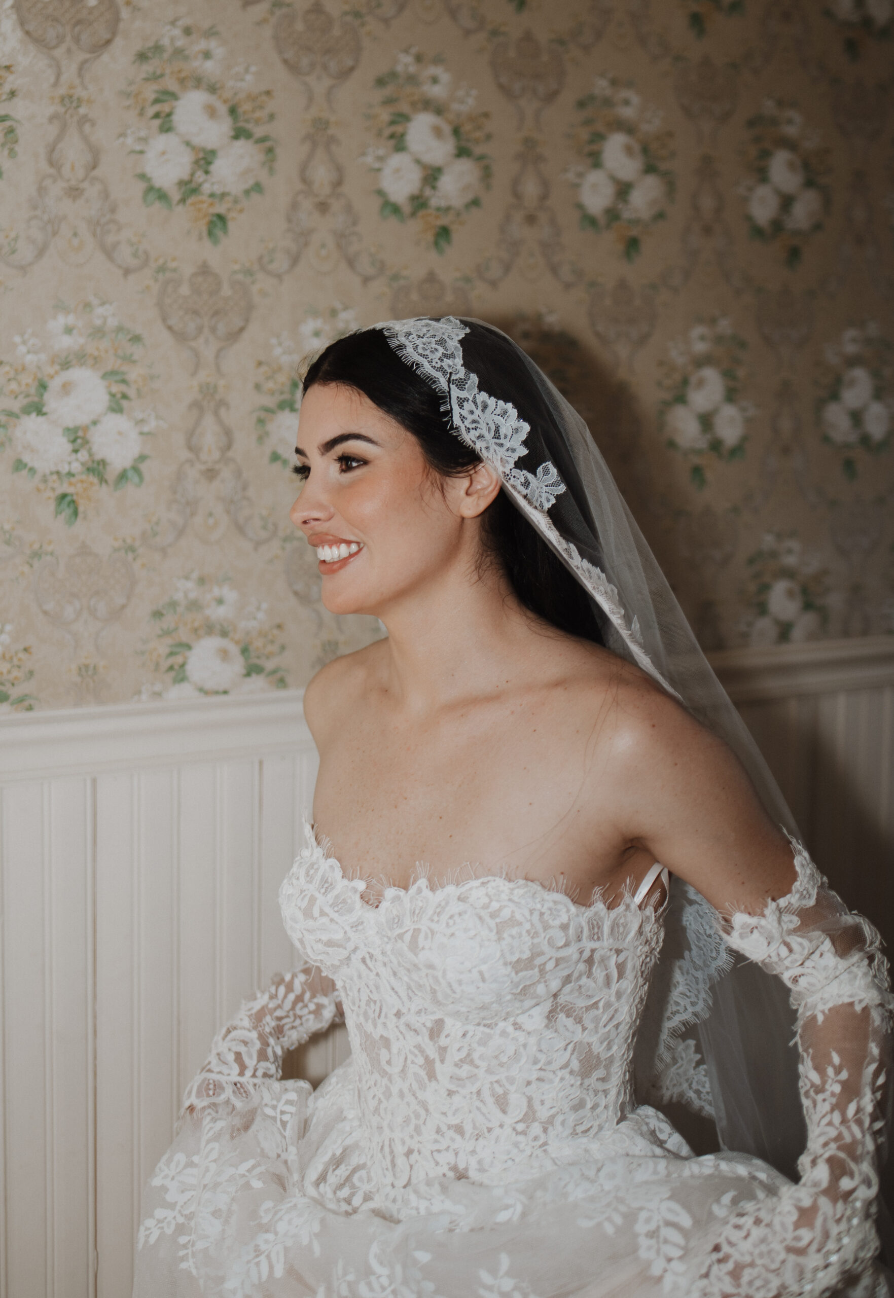 Bride at Mountain Willow Manor In Tennessee